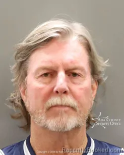 Mugshot of Richard Glenn Williams booked in Ada County, Idaho on October 18, 2026