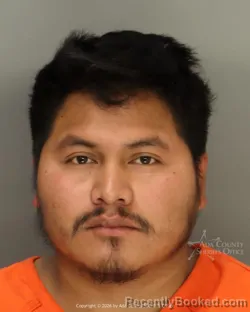 Mugshot of Francisco Perez-Gutierrez booked in Ada County, Idaho on October 19, 2026