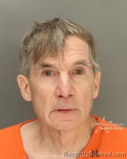 Mugshot of Mitchell Dailey booked in Ada County, Idaho on October 19, 2026