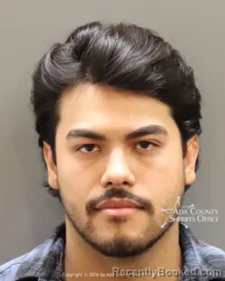Mugshot of Michael Toro Mereaux booked in Ada County, Idaho on October 20, 2026