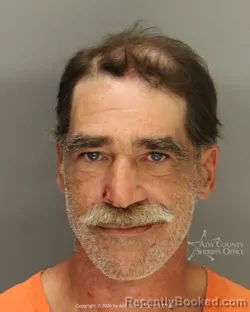 Mugshot of Hansa Siebanthaler booked in Ada County, Idaho on October 20, 2026