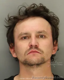 Mugshot of Igor Vladimirovich Artemenko booked in Ada County, Idaho on October 21, 2026