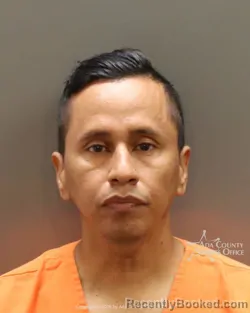 Mugshot of Alexander Pinto booked in Ada County, Idaho on October 21, 2026