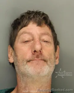 Mugshot of Robert Charpentier booked in Ada County, Idaho on October 21, 2026