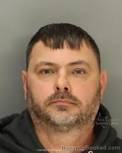 Mugshot of Piotr Alexander Naumov booked in Ada County, Idaho on October 23, 2026