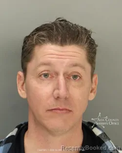 Mugshot of Steven Allstead booked in Ada County, Idaho on October 24, 2026