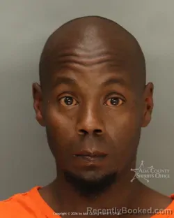 Mugshot of Boniface Gatambia Njoroge booked in Ada County, Idaho on October 24, 2026