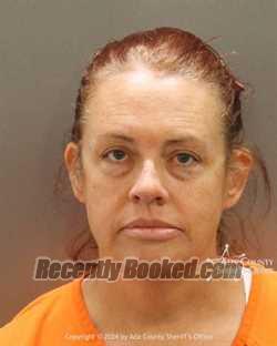 Booking photo from Ada County, Idaho