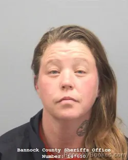 Mugshot of Andrea Lynn Murdoch booked in Bannock County, Idaho on August 26, 2026
