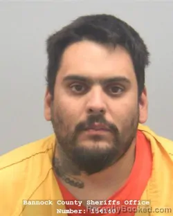 Mugshot of MATTHEW FERNANDO MEDRANO booked in Bannock County, Idaho on June 14, 2026