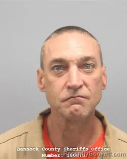 Mugshot of Michael Bernard Gilson booked in Bannock County, Idaho on September 1, 2026