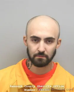 Mugshot of SONNY ANTHONY VIALPANDO booked in Bannock County, Idaho on July 18, 2026