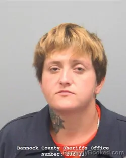 Mugshot of NATASHA MARIE HUBER booked in Bannock County, Idaho on July 25, 2026