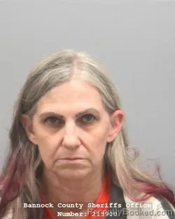 Mugshot of DENISE RENEE HEER booked in Bannock County, Idaho on July 24, 2026