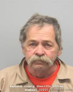 Mugshot of Tony Robin Bowne booked in Bannock County, Idaho on October 2, 2026