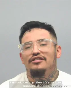 Mugshot of PETE ROBERT VILLALOBOS booked in Bannock County, Idaho on July 9, 2026