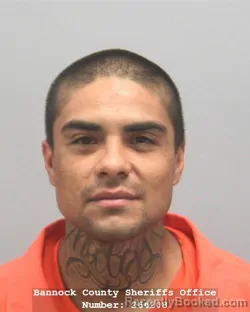Mugshot of RAUL RODNEY AVILA booked in Bannock County, Idaho on July 20, 2026