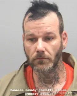 Mugshot of Adam Michael Roy Casqueira booked in Bannock County, Idaho on September 2, 2026