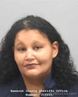 Mugshot of Juanita Maria Jackson booked in Bannock County, Idaho on August 17, 2026