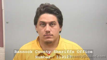 Mugshot of AJ NEARY booked in Bannock County, Idaho on July 7, 2026