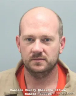 Mugshot of Zane Wesley Ferguson booked in Bannock County, Idaho on September 2, 2026