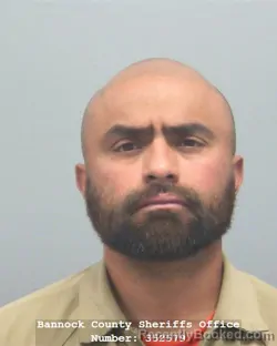 Mugshot of CHRISTIAN ALBERTO LOPEZ DIAZ booked in Bannock County, Idaho on May 27, 2026