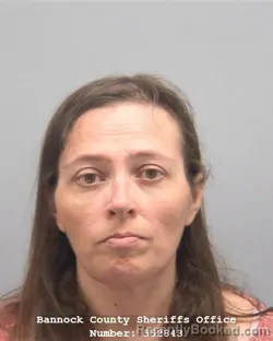 Mugshot of Scharlane Renee Silveria booked in Bannock County, Idaho on August 19, 2026