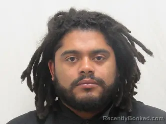 Mugshot of COULESSE CRISTIANO KINDLE booked in Bannock County, Idaho on March 23, 2026