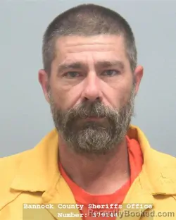 Mugshot of Gavin Ray Scollard booked in Bannock County, Idaho on September 3, 2026