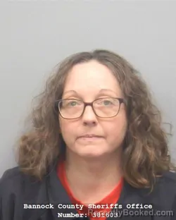 Mugshot of APRIL NICOLE LAWSON booked in Bannock County, Idaho on May 28, 2026
