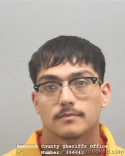 Mugshot of OSVALDO MEDEL MARTINEZ booked in Bannock County, Idaho on May 30, 2026