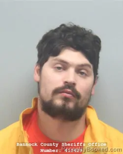 Mugshot of IZAAC SCOTT LEON booked in Bannock County, Idaho on May 25, 2026