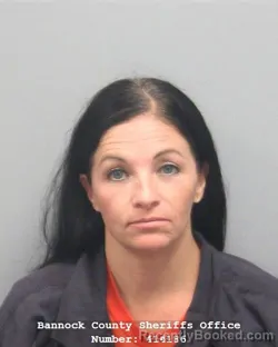 Mugshot of Crystal Marie Barnes booked in Bannock County, Idaho on October 24, 2026