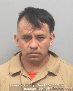 Mugshot of ROGELIO MARTINEZ BAUTISTA booked in Bannock County, Idaho on May 28, 2026