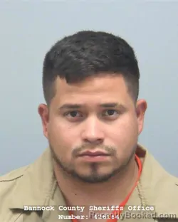 Mugshot of DANIEL JACINTO IACOBACCI PERALTA booked in Bannock County, Idaho on June 25, 2026