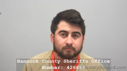 Mugshot of JUAN DE DIOS BARBOSA TORRES booked in Bannock County, Idaho on July 5, 2026