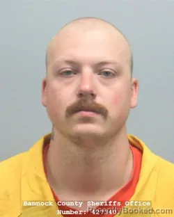 Mugshot of CHRISTIAN MICHAEL ALBERT BROWN booked in Bannock County, Idaho on July 17, 2026