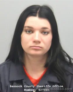 Mugshot of Reese Rose Clark booked in Bannock County, Idaho on August 20, 2026