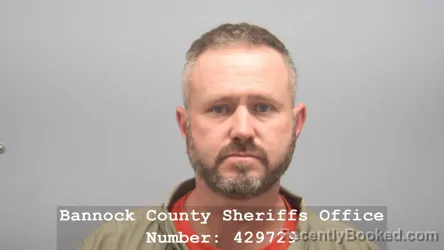 Mugshot of Kenneth Lee Huffstutler booked in Bannock County, Idaho on September 5, 2026