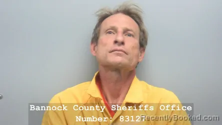 Mugshot of KEVIN VINCENT POSS booked in Bannock County, Idaho on July 22, 2026