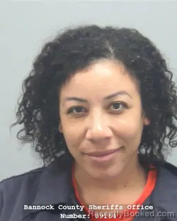Booking photo from Bannock County, Idaho