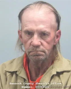 Mugshot of GLEN LEROY WHEELER booked in Bannock County, Idaho on May 21, 2026