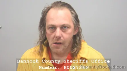Mugshot of SHAWN PATRICK FAULKNER BRUNSON booked in Bannock County, Idaho on May 22, 2026