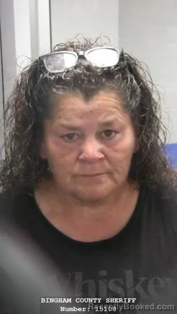 Mugshot of Adra Garcia Ramos booked in Bingham County, Idaho on July 28, 2026
