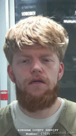 Booking photo from Bingham County, Idaho