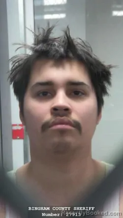 Mugshot of LUIS MATEO GONZALES booked in Bingham County, Idaho on April 17, 2026