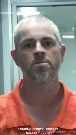 Mugshot of MICHAEL ANTHONY OGLESBEE booked in Bingham County, Idaho on April 15, 2026