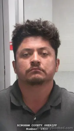 Mugshot of VICTOR MANUEL CENTENO booked in Bingham County, Idaho on June 12, 2026