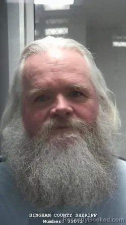 Mugshot of EARL LEE STOKES booked in Bingham County, Idaho on March 27, 2026