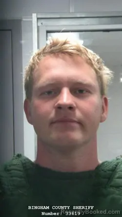 Mugshot of STEVEN JAMES RICKS booked in Bingham County, Idaho on April 3, 2026